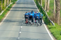 Tweede ploegtraining wielerteam Decock-Van Eyck- Devos Capoen