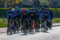 Tweede ploegtraining wielerteam Decock-Van Eyck- Devos Capoen