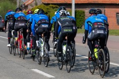 Tweede ploegtraining wielerteam Decock-Van Eyck- Devos Capoen