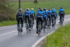 Tweede ploegtraining wielerteam Decock-Van Eyck- Devos Capoen