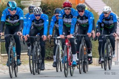 Tweede ploegtraining wielerteam Decock-Van Eyck- Devos Capoen