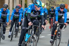 Tweede ploegtraining wielerteam Decock-Van Eyck- Devos Capoen
