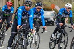 Tweede ploegtraining wielerteam Decock-Van Eyck- Devos Capoen