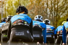 Tweede ploegtraining wielerteam Decock-Van Eyck- Devos Capoen