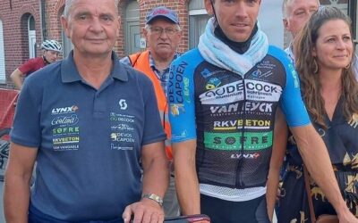 10-9-21 Opnieuw bingo voor ons team en dit met Jens Vandenbogaerde bij de elites te Izegem,