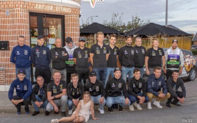 Op 3 oktober was er 1 van de laatste wedstrijden van het seizoen in Petegem aan de Leie.