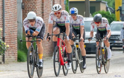 Supertrots op mijn 4 renners vandaag op het Belgisch kampioenschap tijdrijden in Montenaken.
